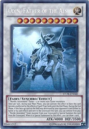 Odin, Father of the Aesir - STOR-EN040 - Ghost Rare Unlimited
Storm of Ragnarok Unlimited Singles