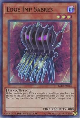 Edge Imp Sabres - LART-EN015 - Ultra Rare
The Lost Art Promotion (Espanol)
