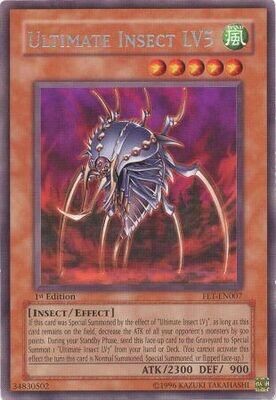 Ultimate Insect LV5 - FET-EN007 - Rare 1st Edition
Flaming Eternity [FET] 1st Edition Singles