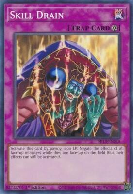 Skill Drain - SR13-EN040 - Common 1st Edition Structure Deck: Dark World [SR13] 1st Edition Singles
