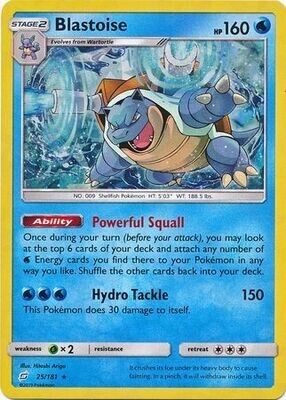 Blastoise - 25/181 - Shattered Holo Rare
Pokemon Theme Deck Exclusives