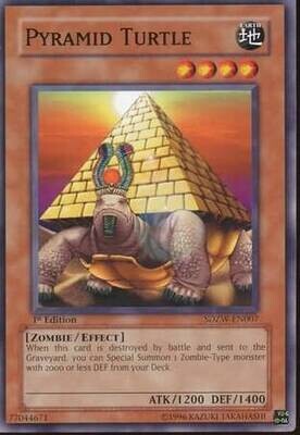 Pyramid Turtle - SDZW-EN007 - Common 1st Edition Structure Deck: Zombie World 1st Edition Singles
