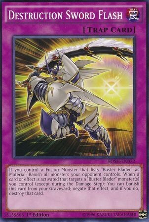 Destruction Sword Flash - BOSH-EN072 - Common 1st Edition Breakers of Shadow 1st Edition Singles (espanol)