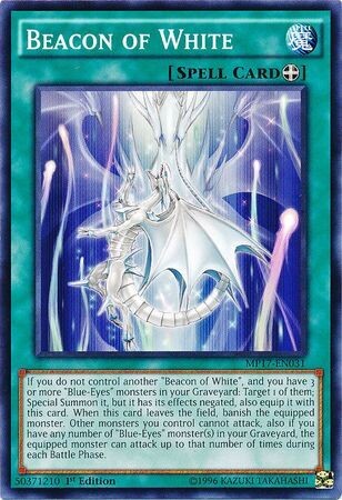 Beacon of White - MP17-EN031 - Common 1st Edition
2017 Mega-Tins 1st Edition Singles