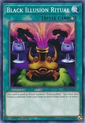 Black Illusion Ritual - LED2-EN006 - Common 1st Edition Legendary Duelists: Ancient Millennium Singles