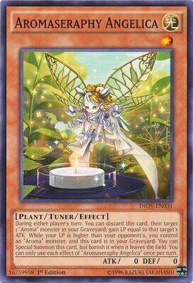 SH Aromaseraphy Angelica - INOV-EN031 - Common 1st Edition
Invasion Vengeance 1st Edition Singles