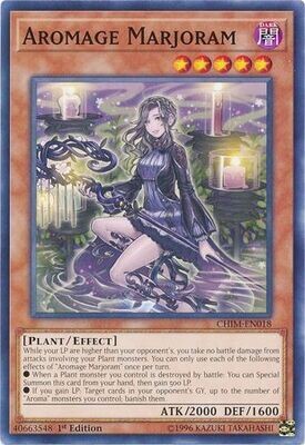 Aromage Marjoram - CHIM-EN018 - Common 1st EditionChaos Impact 1st Edition Singles *Español*