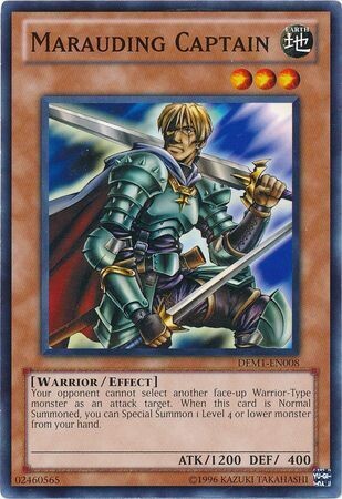 Marauding Captain - DEM1-EN008 - Common Unlimited Yu-Gi-Oh! Promos: Other *Espanol*
