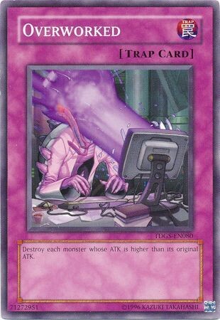 Overworked - TDGS-EN080 - Common Unlimited The Duelist Genesis [TDGS] Unlimited Singles