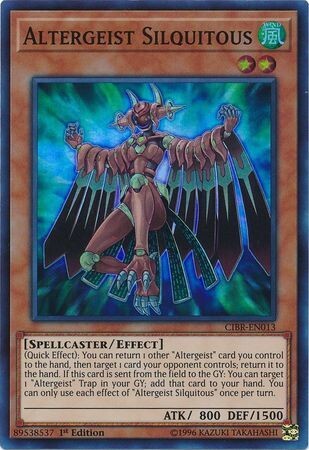 Altergeist Silquitous - CIBR-EN013 - Super Rare 1st Edition
Circuit Break 1st Edition Singles