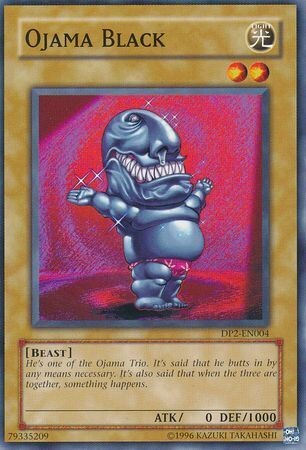 Ojama Black - DP2-EN004 - Common Unlimited Duelist Pack: Chazz Princeton Unlimited Singles