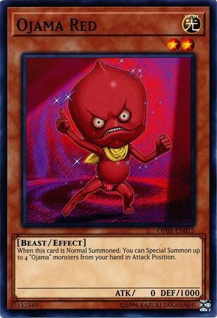 Ojama Red - OP08-EN015 - Common
OTS Tournament Pack 8 (OP08) *Espanol*