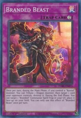 Branded Beast - DABL-EN073 - Super Rare 1st Edition Darkwing Blast 1st Edition Singles