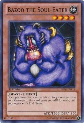 Bazoo the Soul-Eater - BP01-EN119 - Common 1st Edition Battle Pack: Epic Dawn 1st Edition Singles