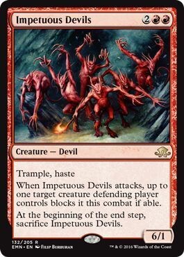 Impetuous Devils 132/205 Eldritch Moon Singles (Español)
