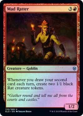 Mad Ratter 130/269 - Foil Throne of Eldraine Foil Singles