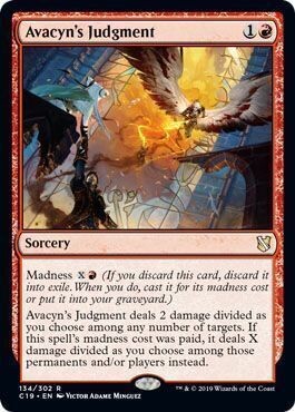 Avacyn&#39;s Judgment 134/302 Commander 2019 Singles