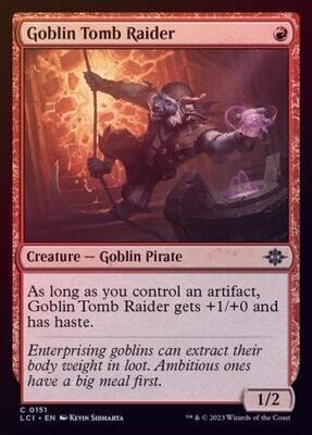 Goblin Tomb Raider 0151 - Foil The Lost Caverns of Ixalan Foil Singles