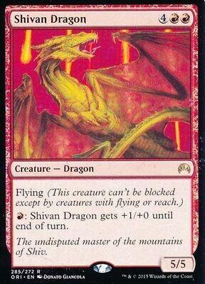 Shivan Dragon 285/272
Magic Origins Singles
