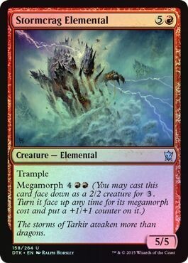 Stormcrag Elemental 158/264 - Foil Dragons of Tarkir Foil Singles