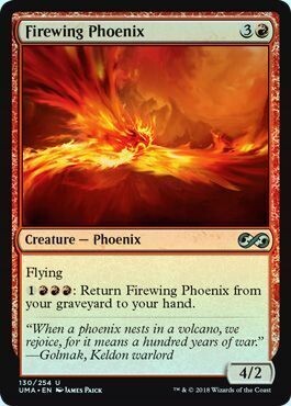 Firewing Phoenix 130/254 - Foil
Ultimate Masters Foil Singles