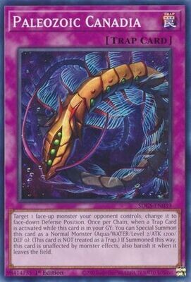 Paleozoic Canadia - SDCS-EN039 - Common 1st Edition
Structure Deck: Cyber Strike 1st Edition Singles *Espanol*