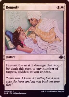 Remedy 022/261 - Foil Dominaria Remastered Foil Singles