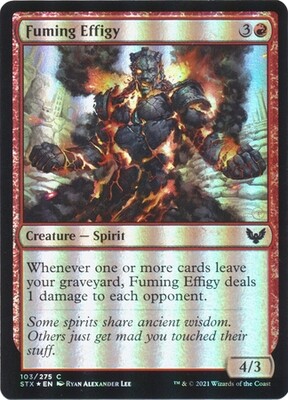 Fuming Effigy 103/275 - Foil
Strixhaven: School of Mages Foil Singles (Español)