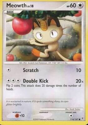 Meowth - 114/147 - Common
Platinum: Supreme Victors Singles