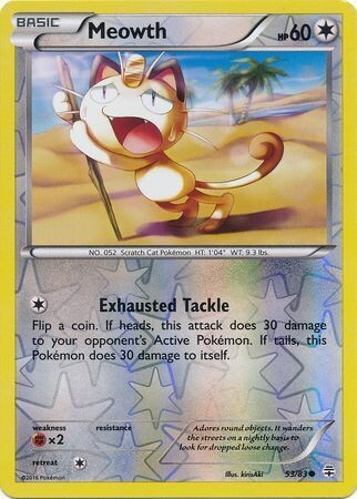 Meowth - 53/83 - Common Reverse Holo
Generations Reverse Holo Singles