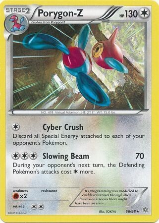 Porygon-Z - 66/98 - Rare XY: Ancient Origins Singles