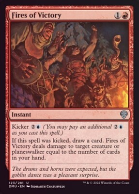 Fires of Victory 123/281 - Foil
Dominaria United Foil Singles