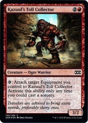Kazuul&#39;s Toll Collector 133/332 - Foil
Double Masters Foil Singles