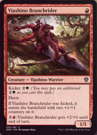 Viashino Branchrider 150/281 - Foil Dominaria United Foil Singles  (Español)