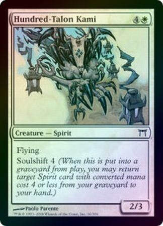 Hundred-Talon Kami - Foil
Champions of Kamigawa Foil Singles