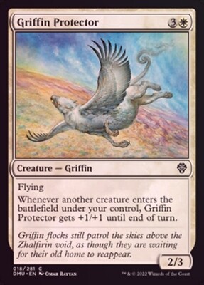 Griffin Protector 018/281 - Foil
Dominaria United Foil Singles