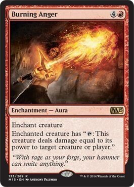 Burning Anger 133/269
Magic 2015 (M15) Singles