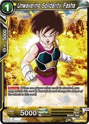 Unwavering Solidarity Fasha - Cross Worlds (DBS-B03)
Cross Worlds