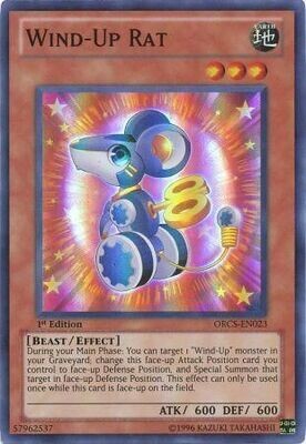 Wind-Up Rat - ORCS-EN023 - Super Rare 1st Edition
Order of Chaos 1st Edition Singles