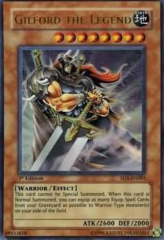 SJ Gilford the Legend - SD5-EN001 - Ultra Rare 1st Edition Structure Deck: Warrior&#39;s Triumph 1st Edition Singles