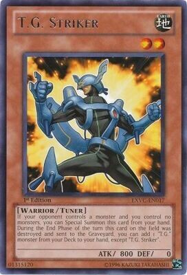 T.G. Striker - EXVC-EN017 - Rare 1st Edition Extreme Victory 1st Edition Singles  *Espanol*
