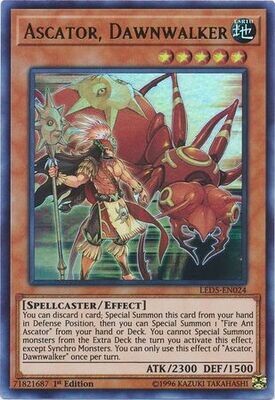 Ascator, Dawnwalker - LED5-EN024 - Ultra Rare 1st Edition
Legendary Duelists: Immortal Destiny Singles