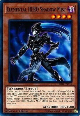 Elemental HERO Shadow Mist - LEHD-ENA15 - Common 1st Edition Legendary Hero Decks 1st Edition Singles