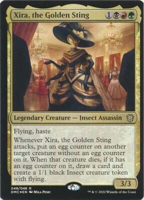 Xira, the Golden Sting 048/048 - Foil
Dominaria United Commander
