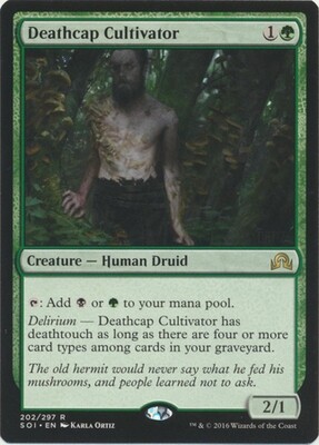 Deathcap Cultivator 202/297
Shadows over Innistrad Singles(Español)
