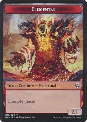 Elemental Token 011/026
Dominaria United Singles foil