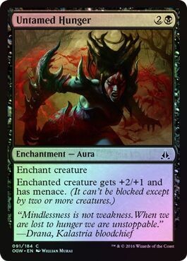 Untamed Hunger 091/184 - Foil
Oath of the Gatewatch Foil Singles