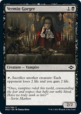 Vermin Gorger 107/303 Modern Horizons 2 Singles
