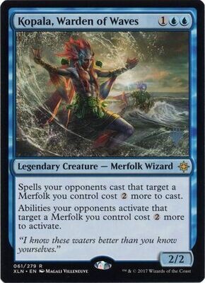 Kopala, Warden of Waves 061/279 - Silver Stamped Ixalan Silver Stamped Non Foil Singles