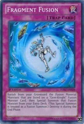 Fragment Fusion - HA07-EN028 - Super Rare 1st Edition Hidden Arsenal 7: Knight of Stars 1st Edition Singles